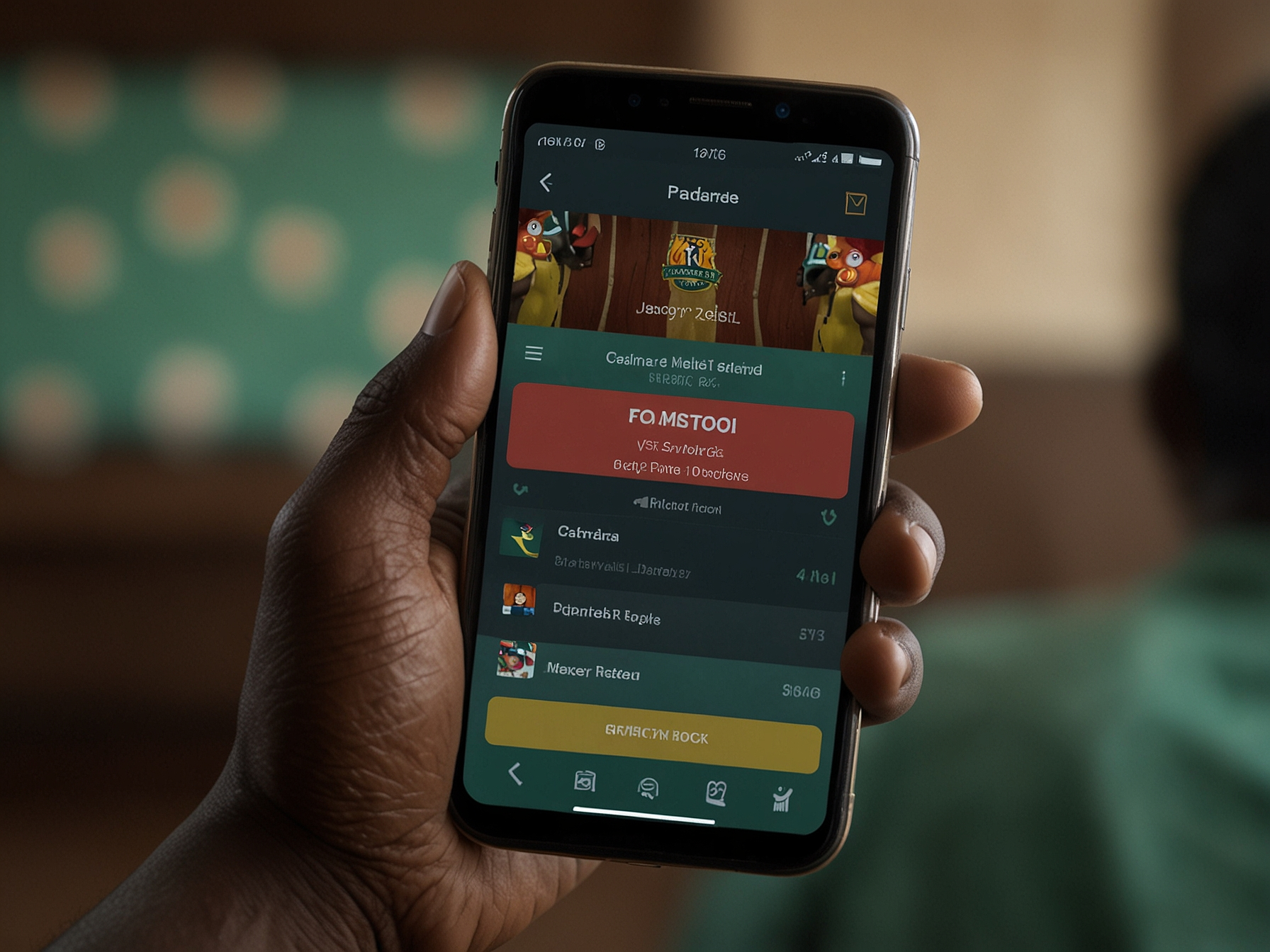 Betika mobile app showcase